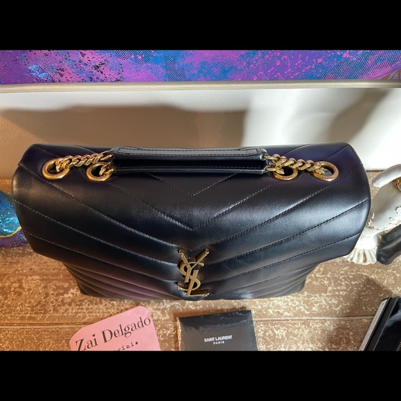 ♥️SOLD♥️ YSL Lou Lou Medium Bag Set - Picture 8 of 16